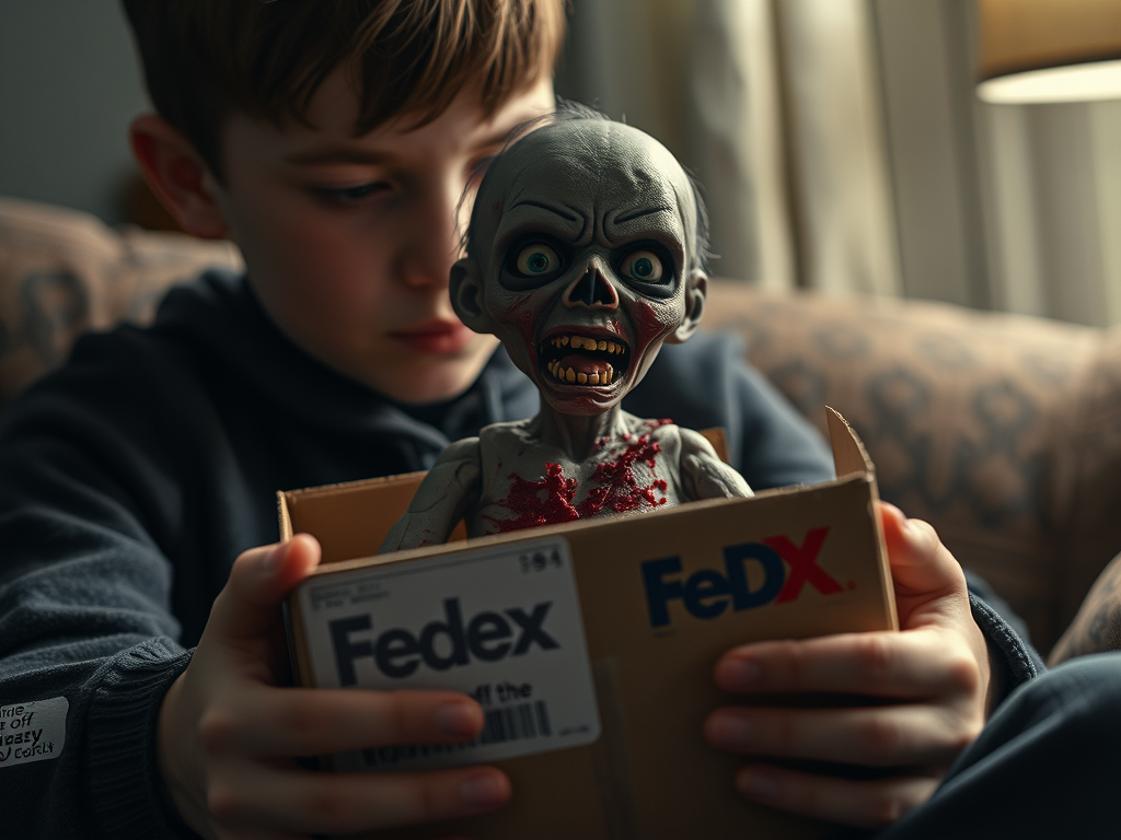 Aikman Structured Finance in Poor Taste | Sends Zombie Toy to Grieving Son