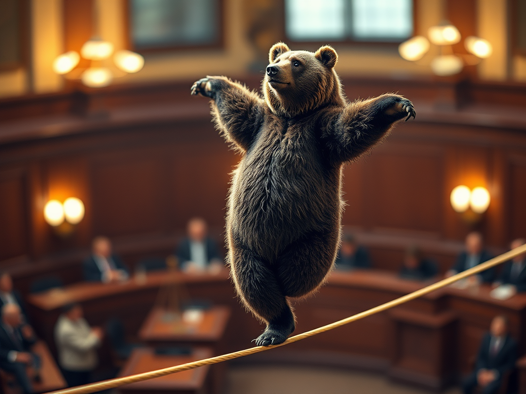 Can Bear Dance on High Wire?