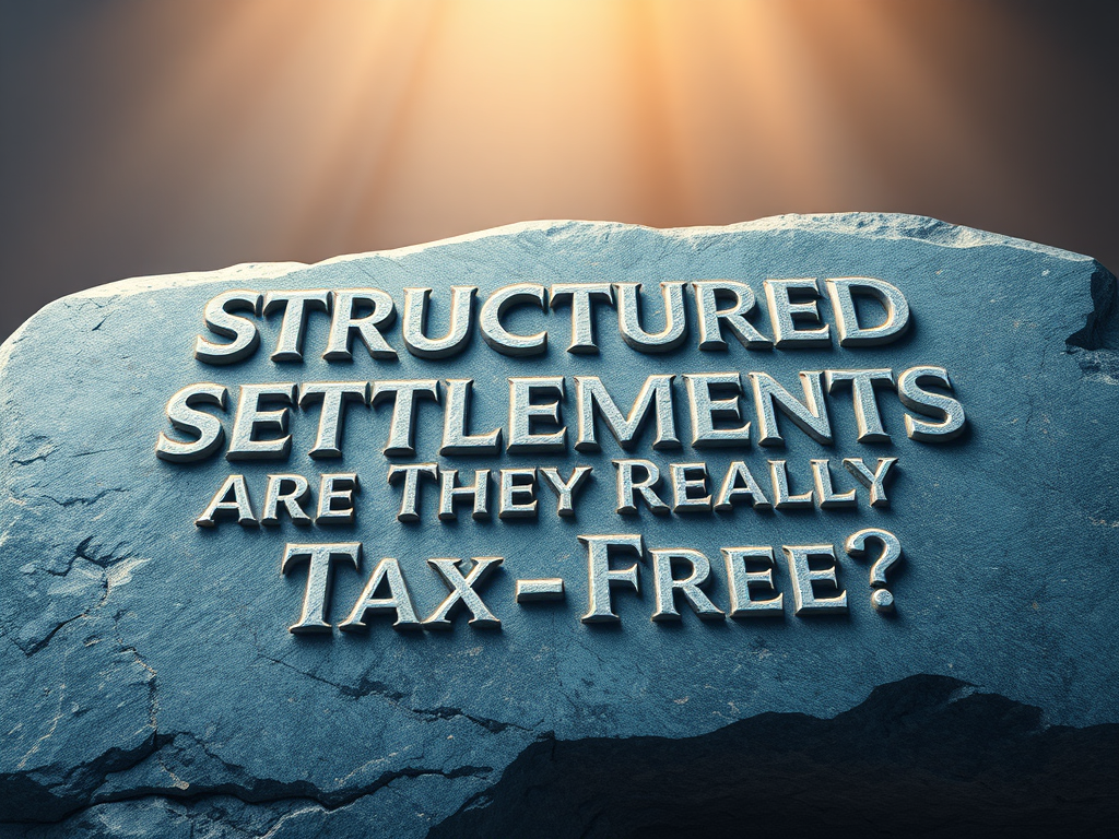 Are Structured Settlements Really TAX-FREE?