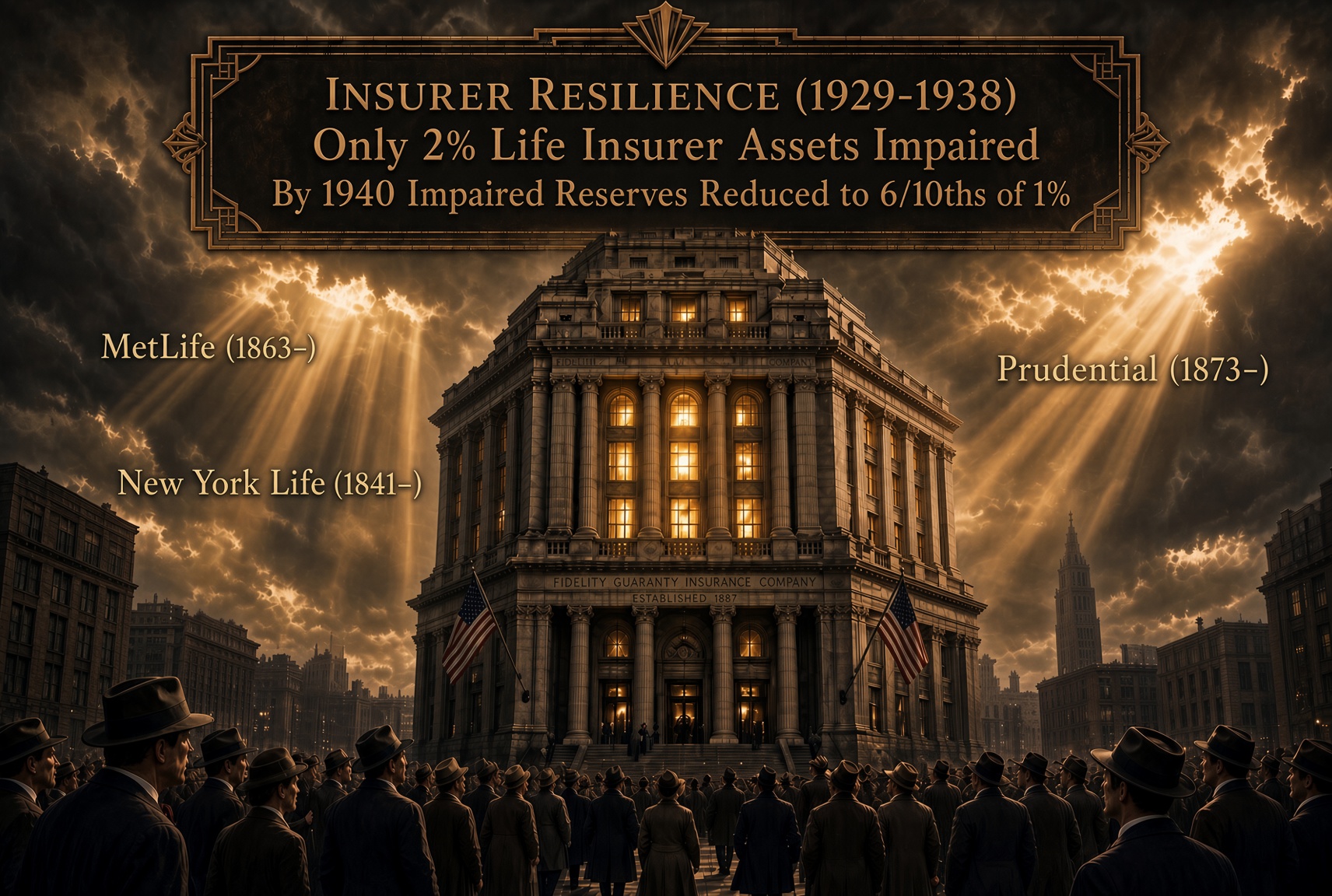 šLife Insurer Solvency Record During Great Depression Was Remarkable