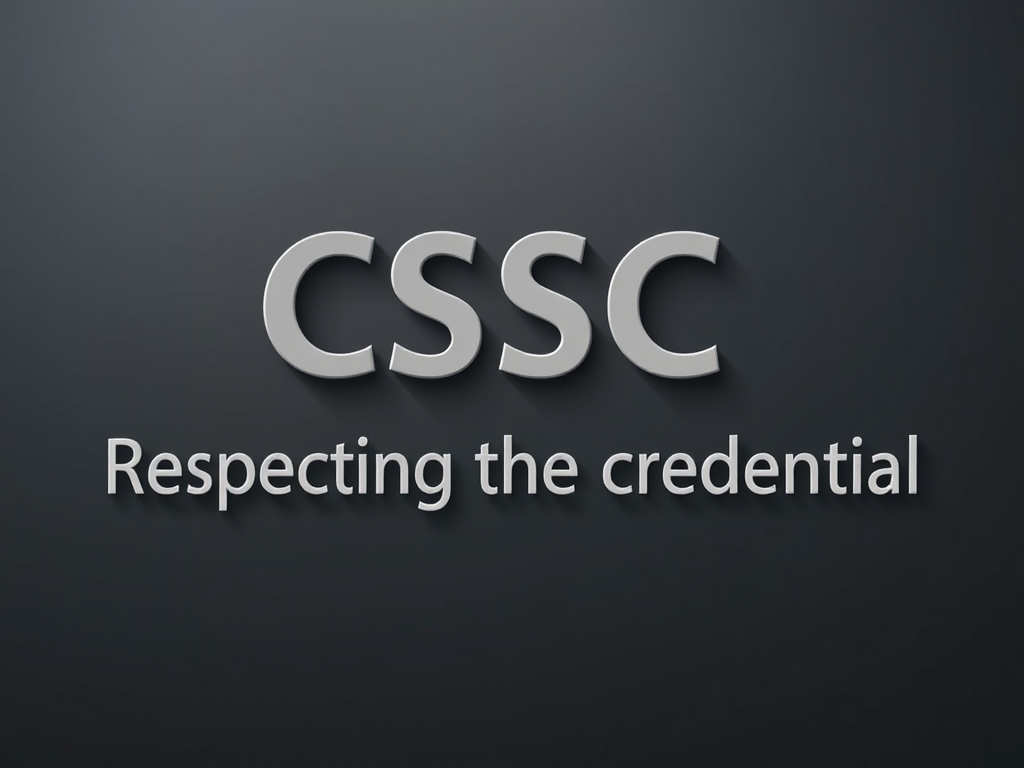NSSTA Clarifies Promoting Credential in “Promoting the CSSC” Certification