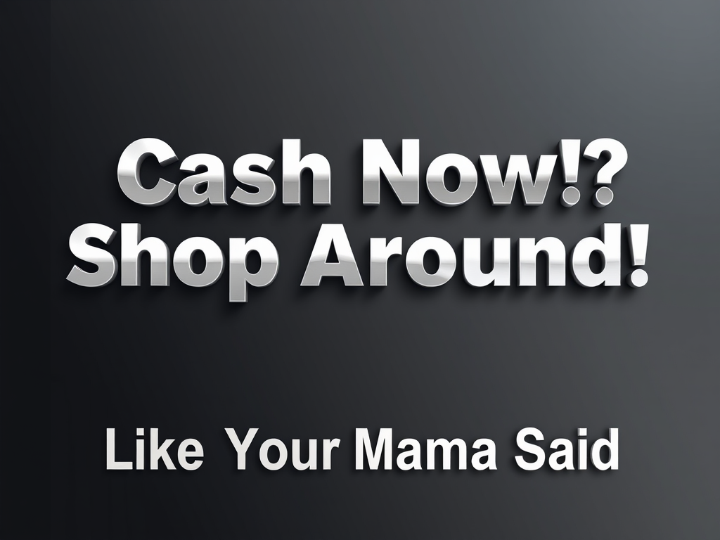 Maximize Your Settlement: Shop Around for Cash Offers