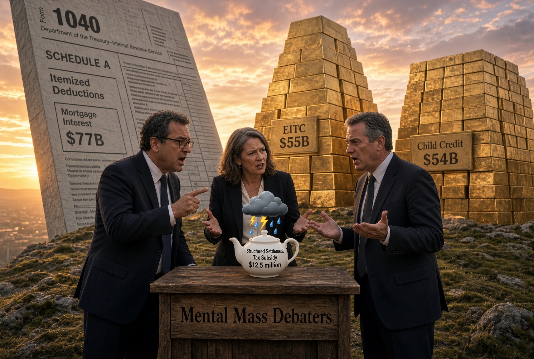 The Structured Settlement Tax Subsidy “Mental Mass Debaters” | Stats to Mull Over
