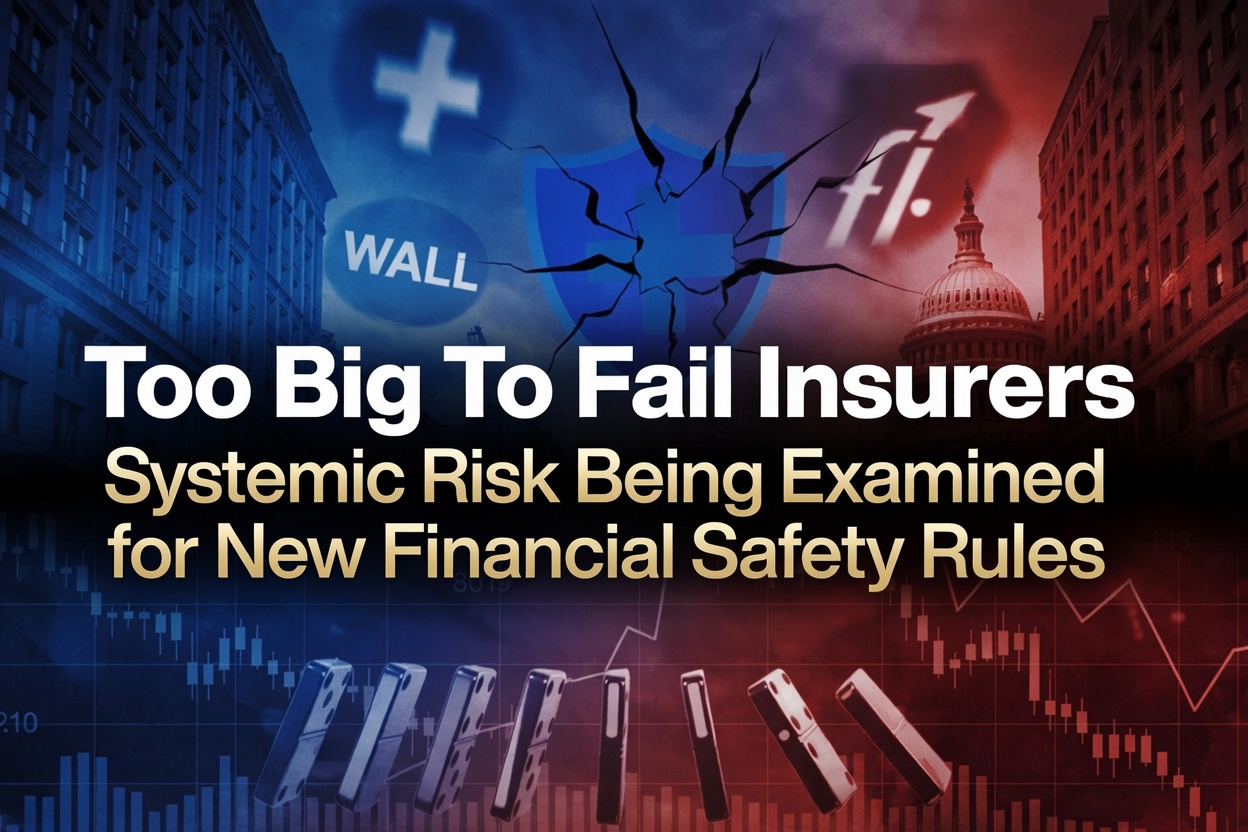 Too Big To Fail Insurers: Systemic Risk Being Examined for New Financial Safety Rules