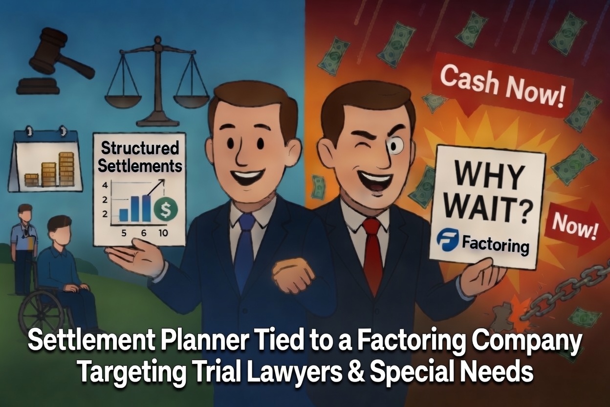 Settlement Planner Owned Factoring Company? Which Settlement Planner?