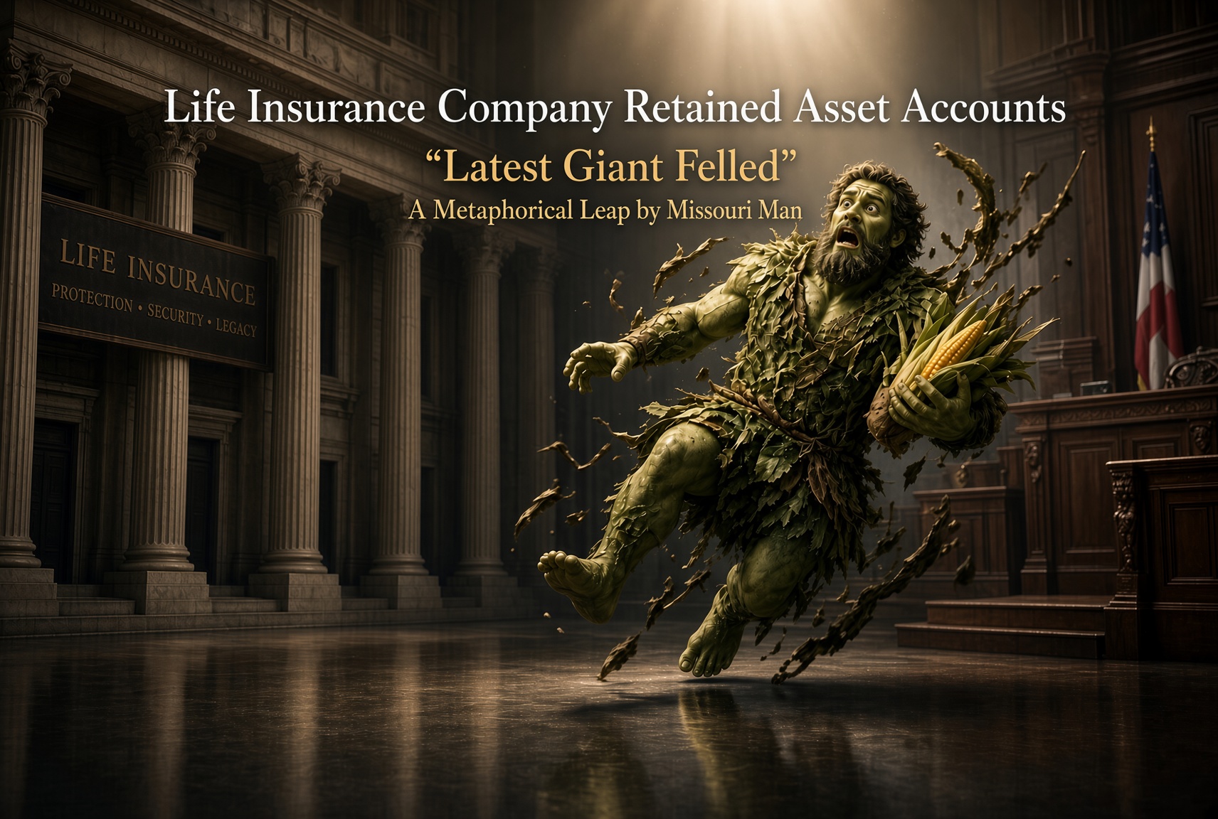 Retained Asset Accounts | “MetLife is The Latest Giant Felled”, a Metaphorical Leap by Missouri Man