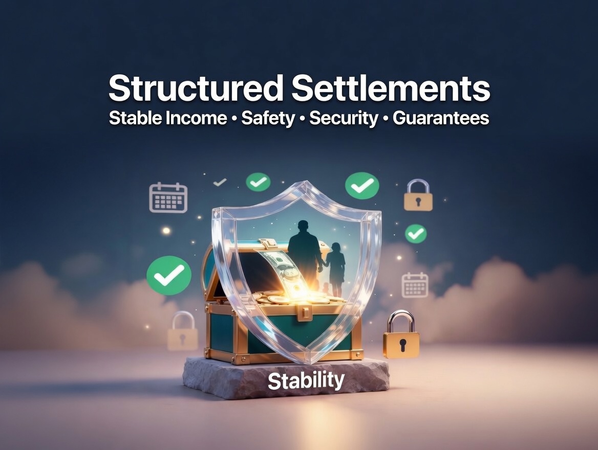 Benefits of Structured Settlements: Stable Income, Safety, Security and Guarantees