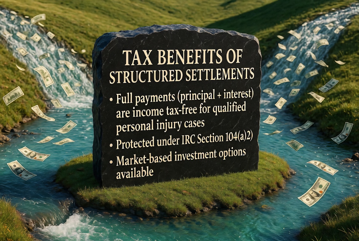 Is the Interest You Earn on a Structured Settlement Tax Free?