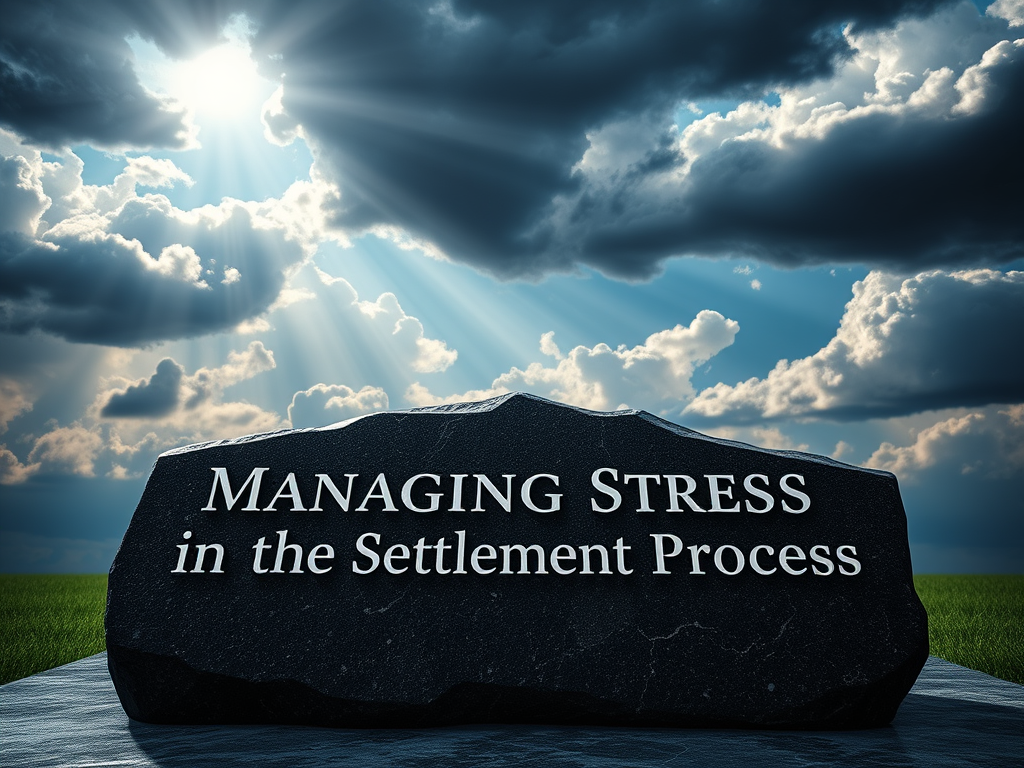 Settlements, Mediations, Managing Change During  Financial Transitions and Embracing Life Changes