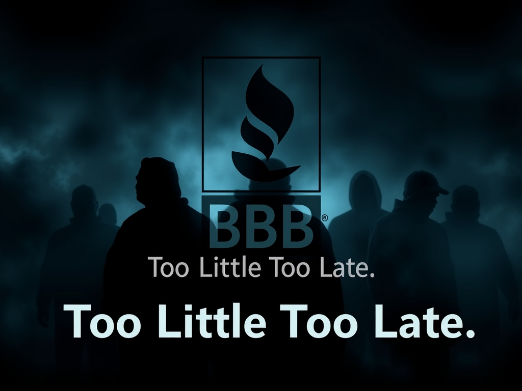 BBB of Greater Maryland is Too Little Too Late to Be Reliable.