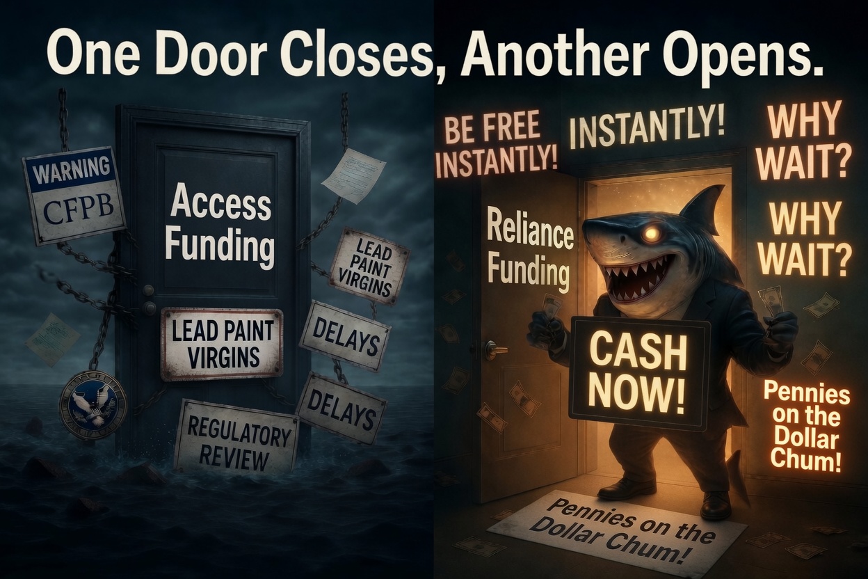 Reliance Funding LLC Rises From the Access Funding Abyss in Chevy Chase