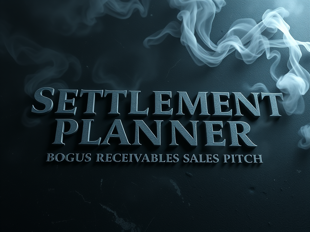 Settlement Planner Markets Structured Settlement Receivables with Shocking Sales Pitch