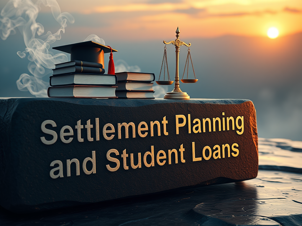 Settlement Planning and Student Loan Eligibility | Things to Consider
