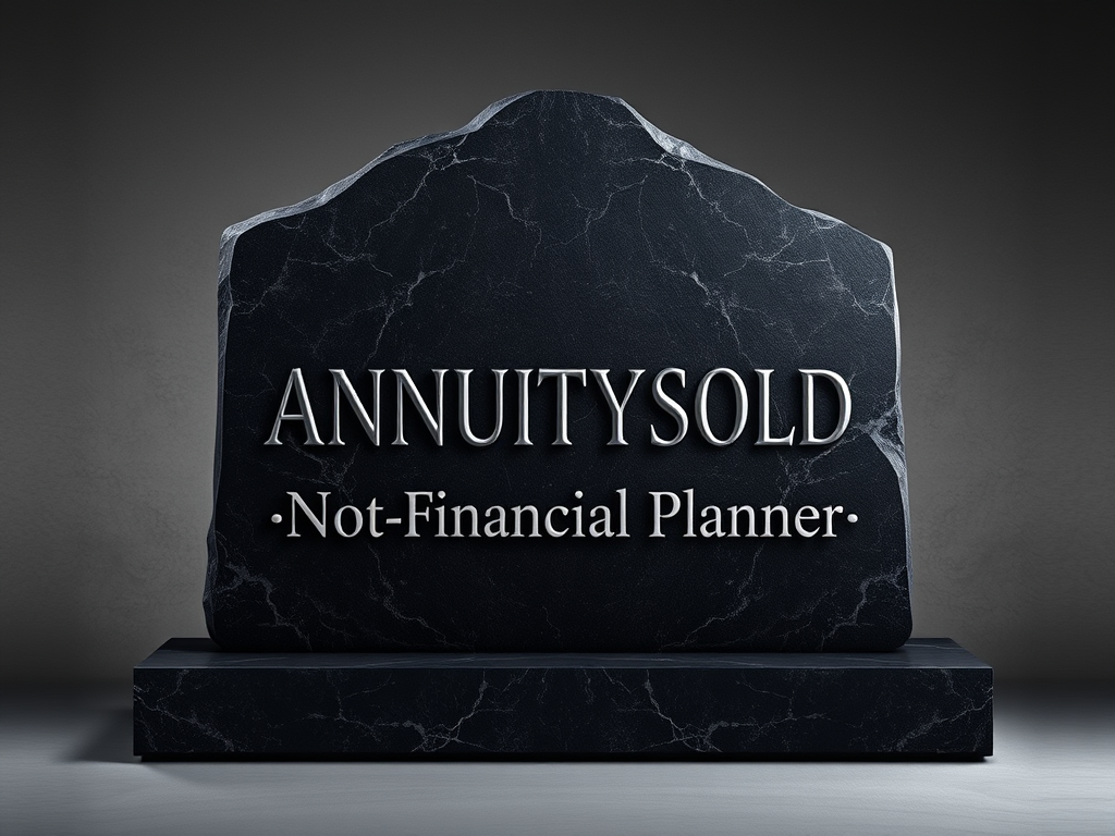 AnnuitySold Held Out as a Washington DC Financial Planner, but where are the credentials to back it up?