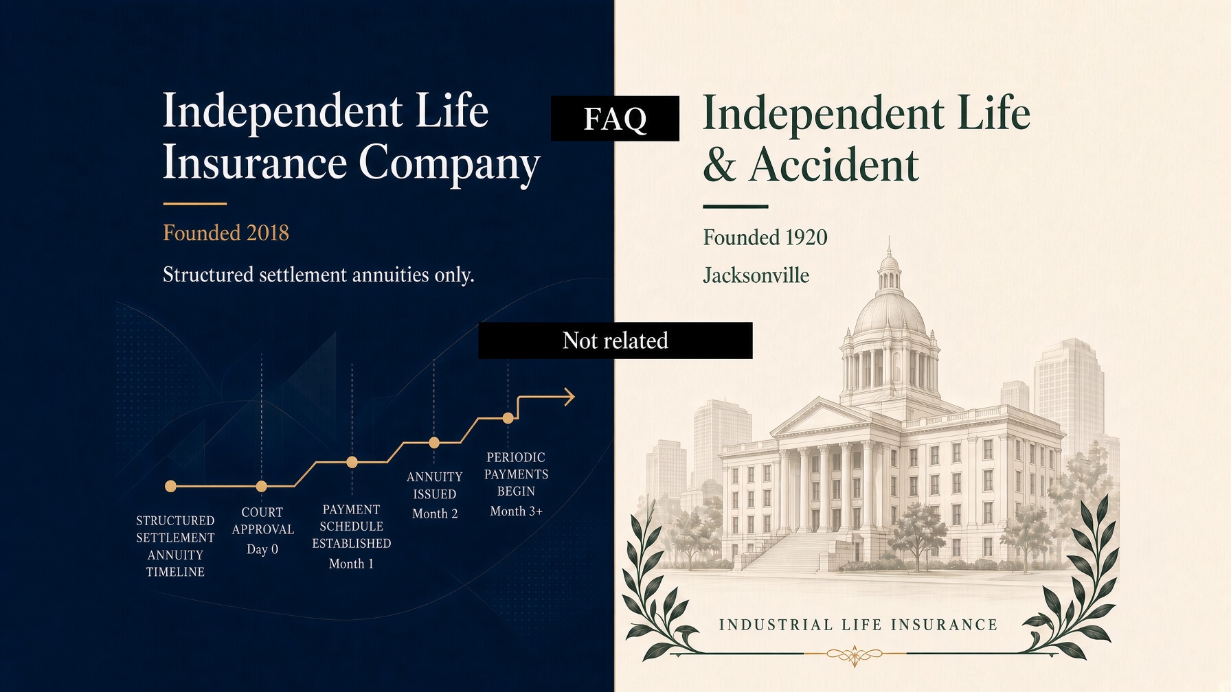 Independent Life Insurance Company v Independent Life & Accident of Jacksonville | Independent Life FAQ