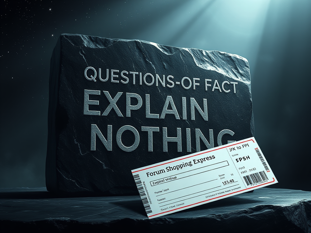 Novation Settlement Solutions and Questions of Facts That Explain Nothing