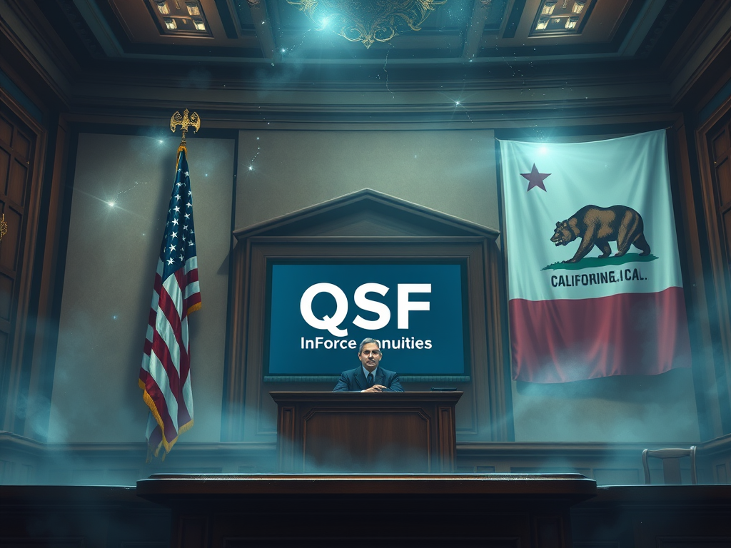 California Settlement Planner’s Scary Declaration Supporting Convoluted QSF and “In Force Annuities” Pitch