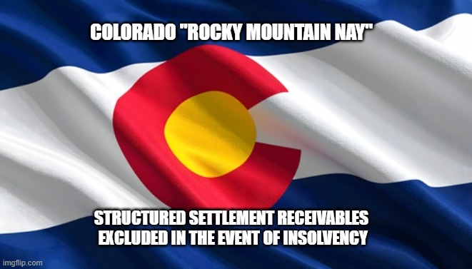 Colorado Structured Settlement Investors |  No Payment Rights Insolvency Protection  (PASSED)