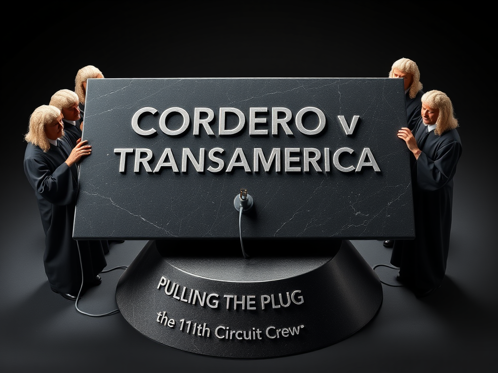 11th Circuit Court of Appeals Pulls The Plug on Cordero Serial Structured Settlement Factoring Case