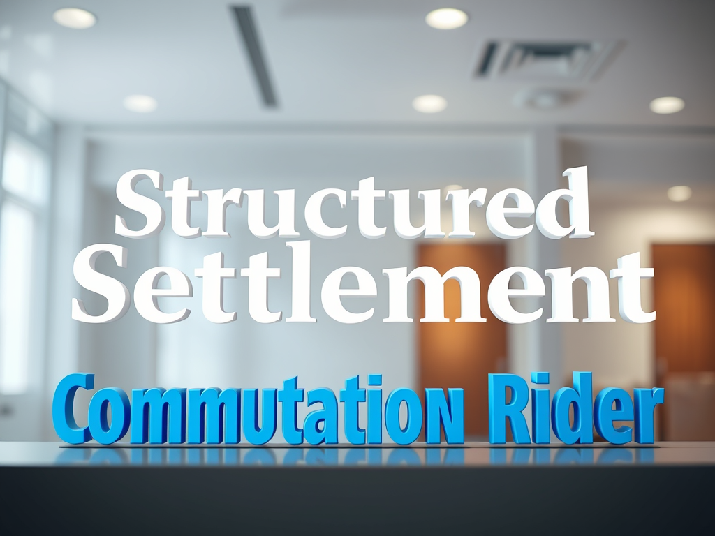 Does a Structured Settlement Commutation Rider Simplify Inheritance?