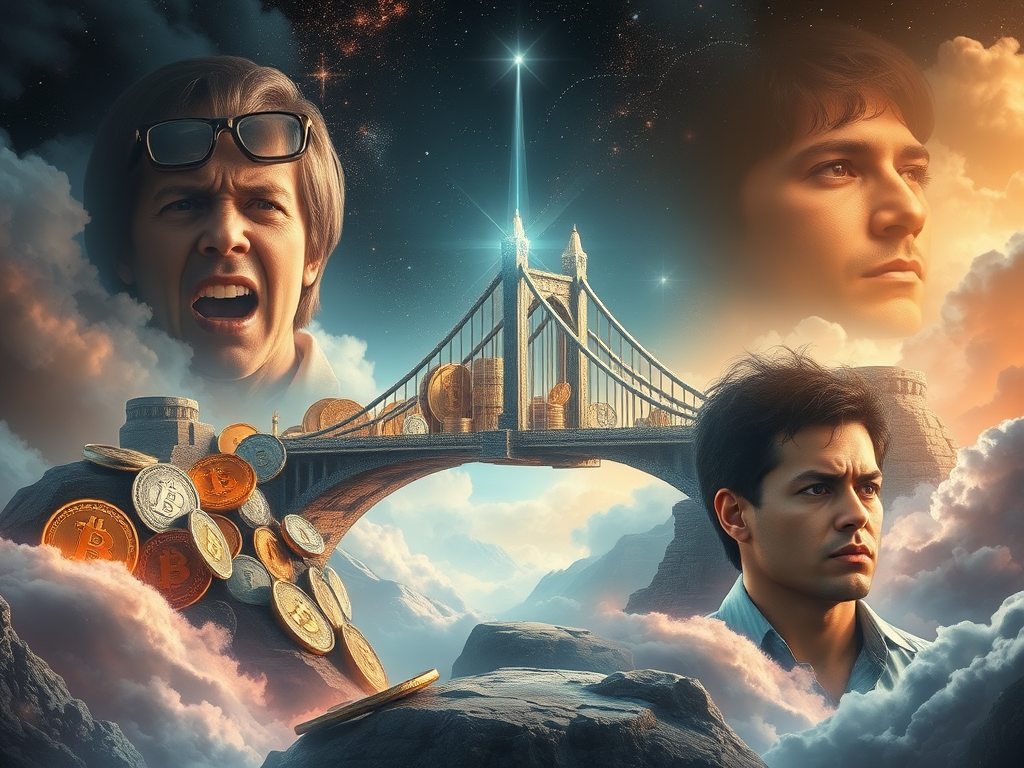 “From ‘Bridge to Bitcoin’ to $337M Daily Losses: Less Than a Year Apart.”