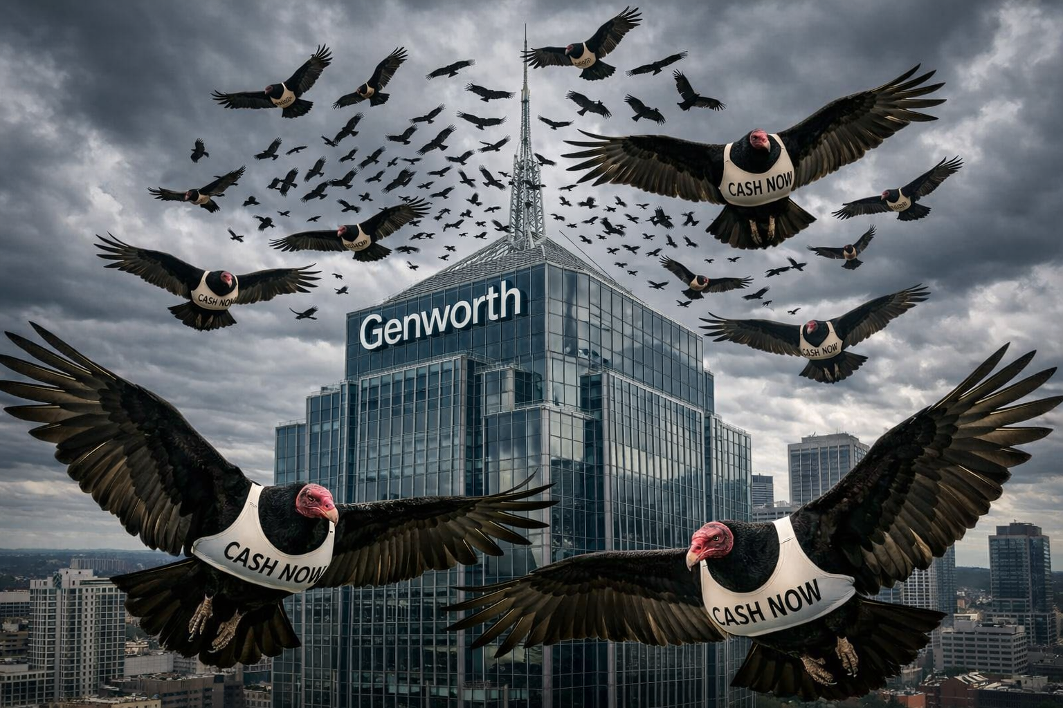 Genworth Suspends Sales of Life Insurance and Annuities | Beware of Cash Now Vultures!