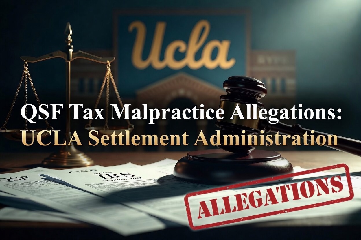 QSF Tax Malpractice Allegations in UCLA Settlement Administration
