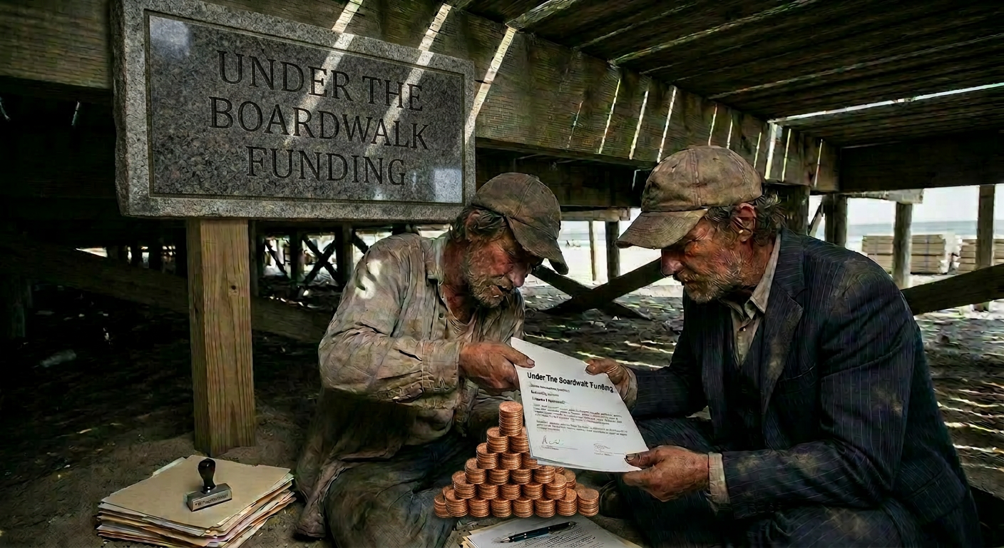 What’s Really “Under The Boardwalk” Funding?