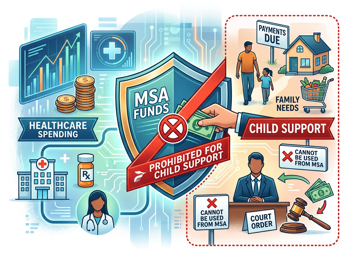 Can You Use Medicare Set Aside (MSA) Money to Pay Child Support?