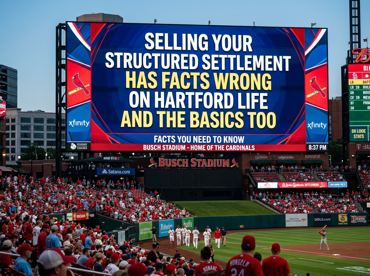 Selling Your Structured Settlement has Facts Wrong on Hartford Life and The Basics Too