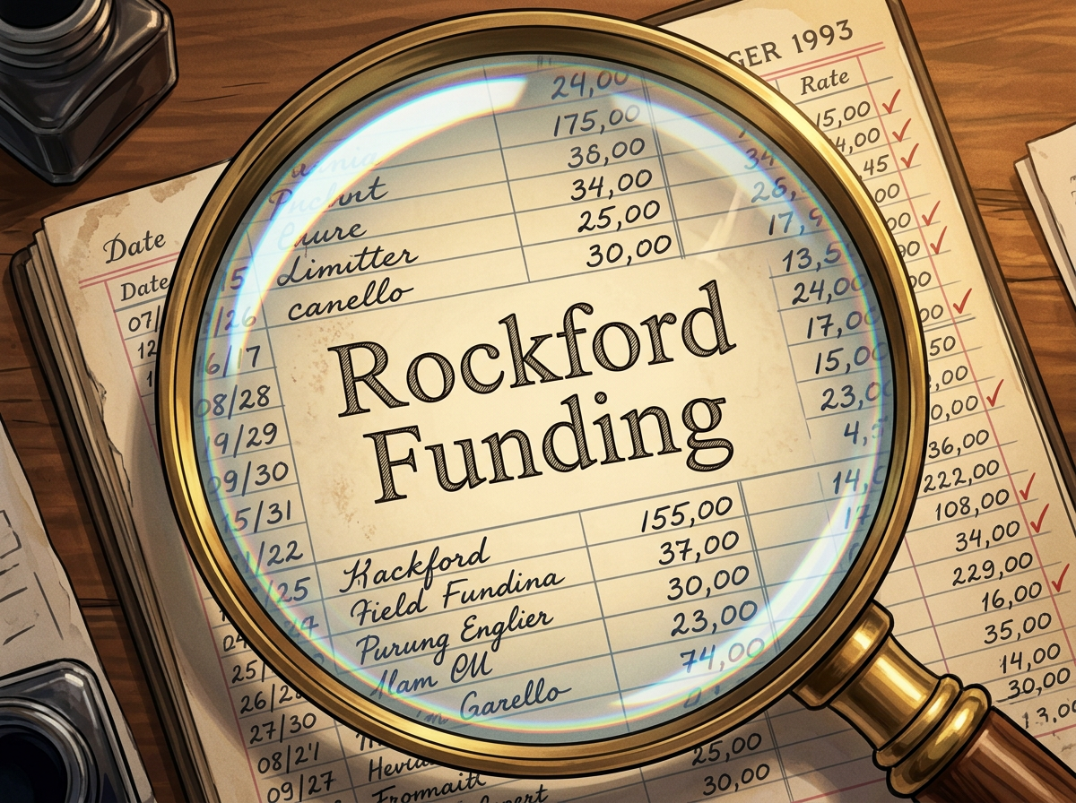 Rockford Funding Group “Structured Settlement Funding” Ponzi Scheme
