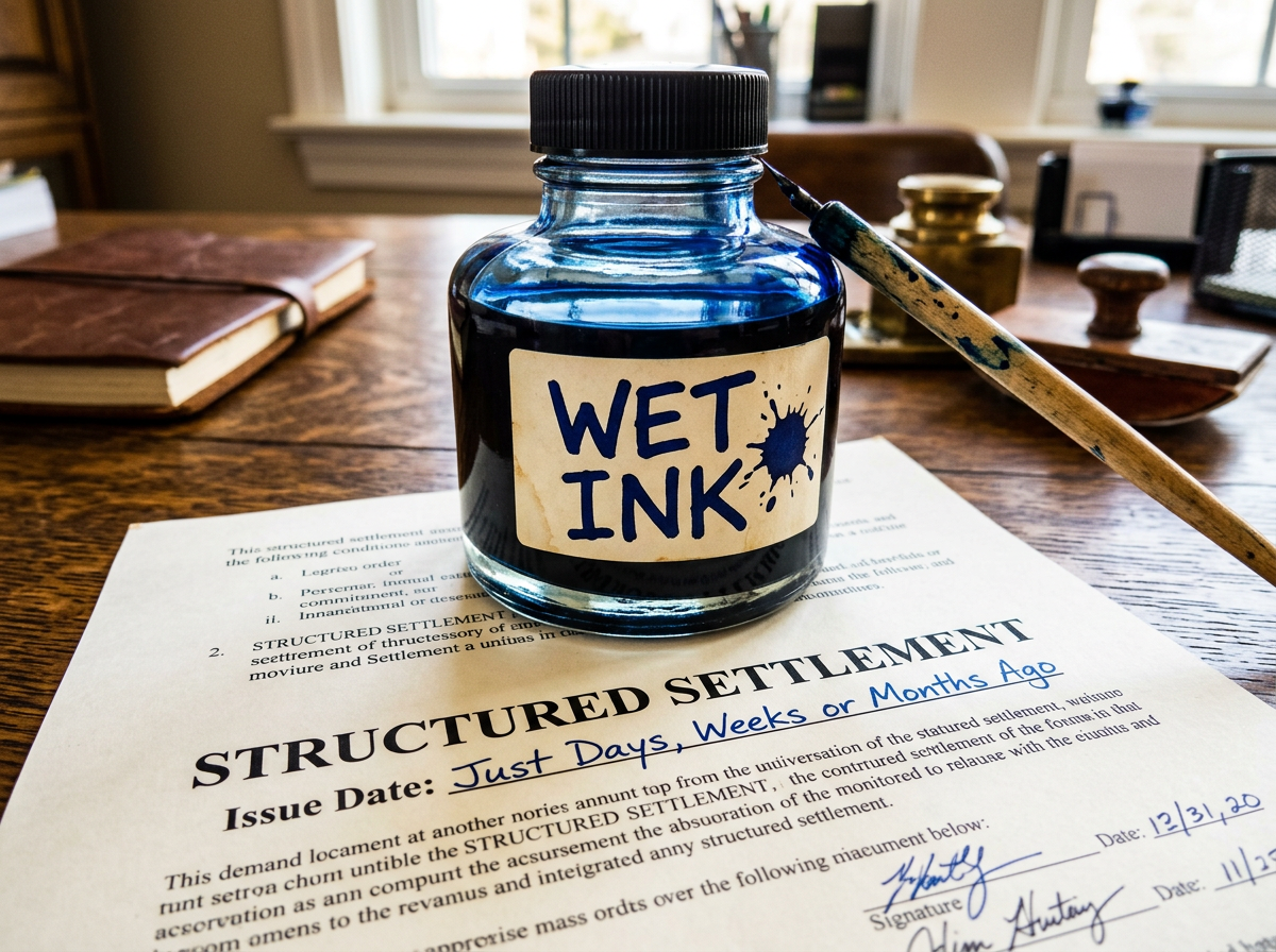 Factoring Wet Ink Structured Settlements : A PR Disaster for Factors and Investors?