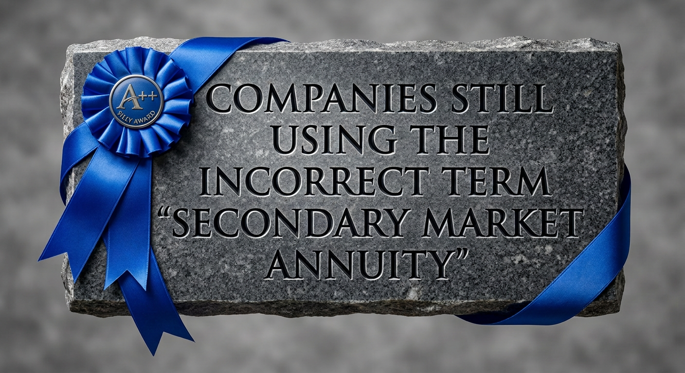 Companies Still Using the Incorrect Term “Secondary Market Annuity”