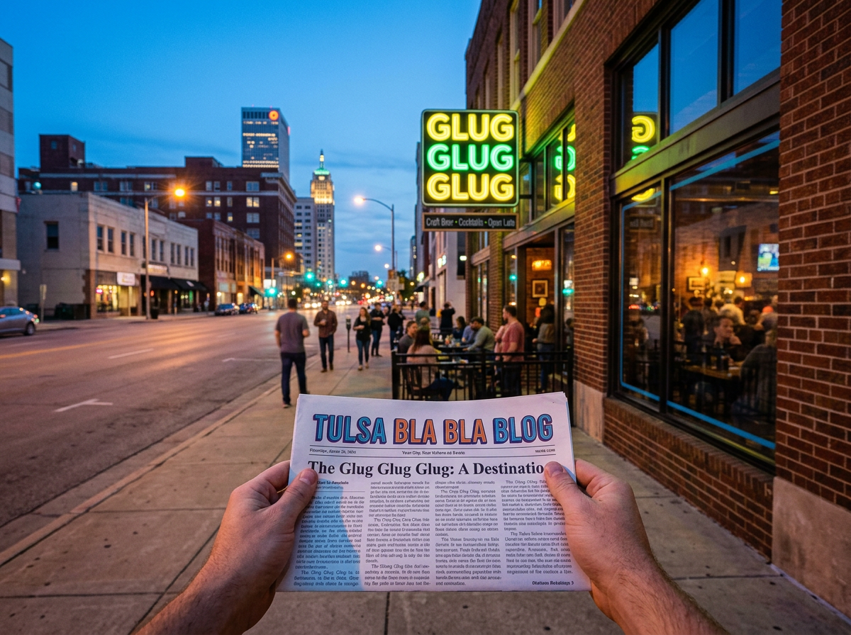 Tulsa Bla Bla BLOG Glug Glug Glug